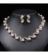 SET712 - Pearl Gem Necklace Jewellery set